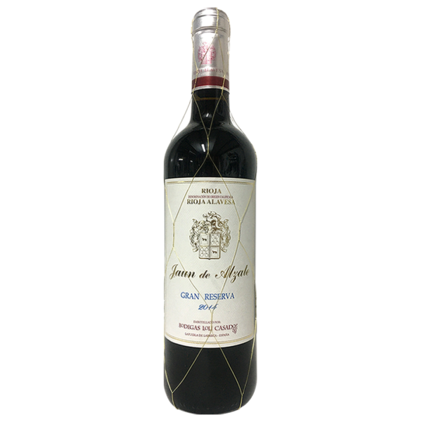 Jaun de Alzate Gran Reserva 2014
